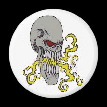 Skull Demon Art magnets