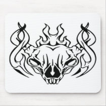 Skull Design Merchandise Mousepad
