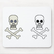 Skull Design Merchandise Mousepads