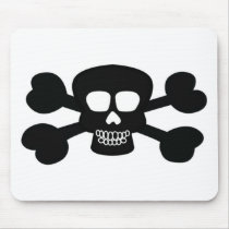 Skull Design Merchandise Mouse Pads