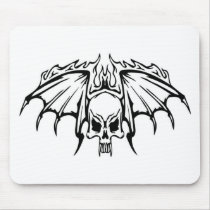 Skull Design Merchandise Mouse Pad