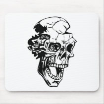 Skull Design Merchandise Mouse Pads