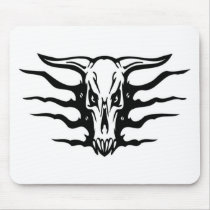 Skull Design Merchandise Mousepads