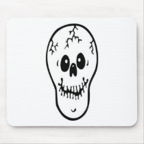 Skull Design Merchandise Mouse Pads