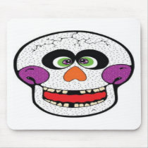 Skull Design Merchandise Mouse Pad