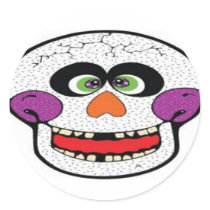 Skull Design Merchandise Stickers