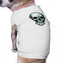 Skull pet clothing