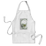 Skull Drawing Apron