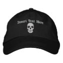 Skull Embroidered Hat embroidered hats