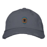 Skull embroidered hats