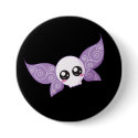 Skull Fairy - Purple buttons