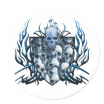 Skull Family stickers