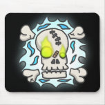 Skull Flame Mouse Pad