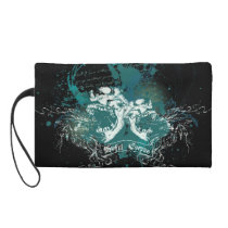 Skull Flourishes and Urban Art Cosmetic Bag bagettes bags