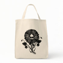 Skull Flower Bags