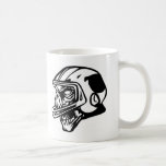 Skull Football Player Coffee Mugs