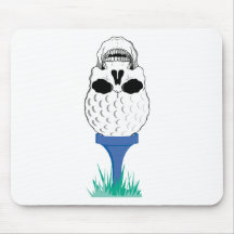 Skull Golf Mousepad
