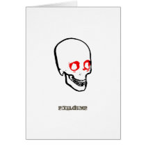 Skull Graphic White
