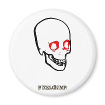 Skull Graphic White