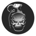 Skull Grenade stickers