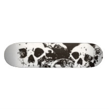 Skull Guy Custom Skateboard