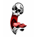 Skull Headphones 3 t-shirts