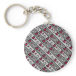 skull & hearts keychains
