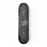 Skull in Flames skateboards