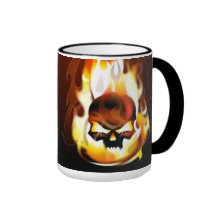 Skull Inferno Mug
