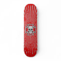 Skull & Iron Cross: Custom Skateboard