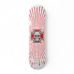 Skull & Iron Cross: Custom Skateboard