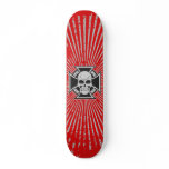 Skull & Iron Cross: Custom Skateboard