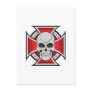 Skull & Iron Cross: Vector Drawing: Post Cards