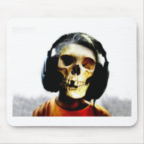 Skull Kid Headphones Design - GeekShirts Mouse Mat