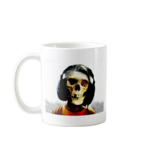 Skull Kid Headphones Design - GeekShirts Coffee Mugs