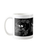 Skull Love - Skulls, Roses and Hearts by Al Rio mugs