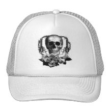 SKULL  MESH HATS