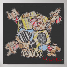 skull, Michael Kohr Poster