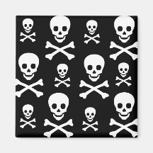 Skull N Crossbones Magnets