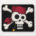 Skull N Crossbones Mouse Pad mousepads