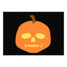 Skull-O-Lantern Invite