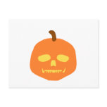 Skull-O-Lantern postcards