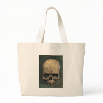 Skull of a witch bags