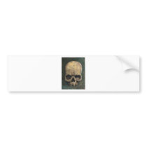 Skull of a witch bumper stickers