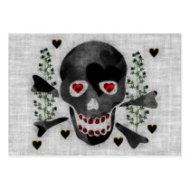 Skull of Hearts Business Card Template