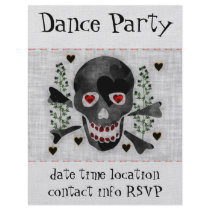 Skull of Hearts Flyer