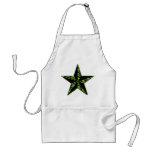 Skull Pattern Star Apron