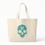 Skull Pattern Tote Bag