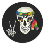 Skull Peace stickers