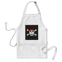 Skull Pirate Apron